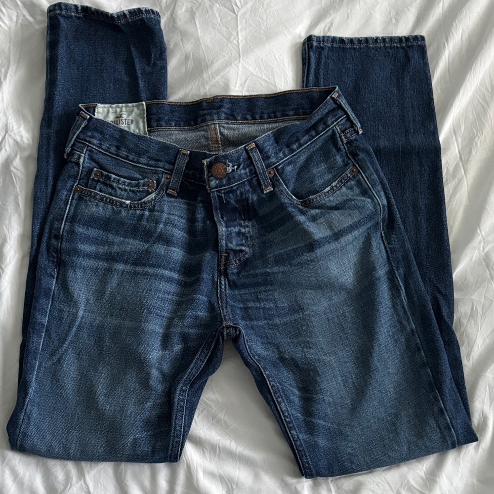 Hollister Dark Blue Denim Jeans 30/32